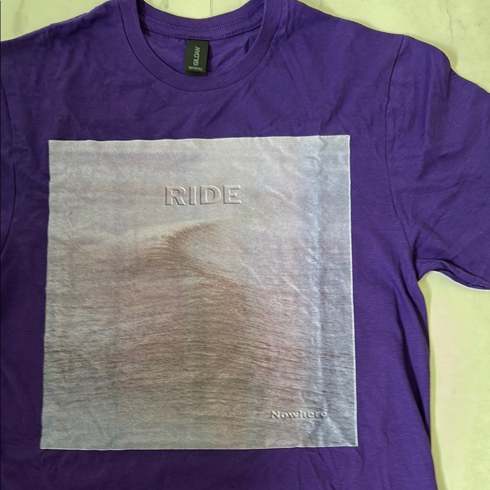 Ride Nowhere Purple Short Sleeve Tee